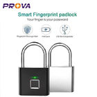 Smart Zinc Alloy Fingerprint Scanner Padlock For Personal Belongs Safety