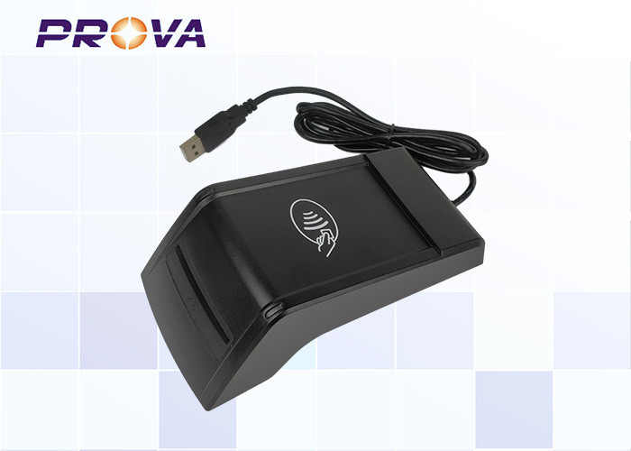 USB Interface IC RFID Chip Card Reader With 500,000 Times Long Life Time