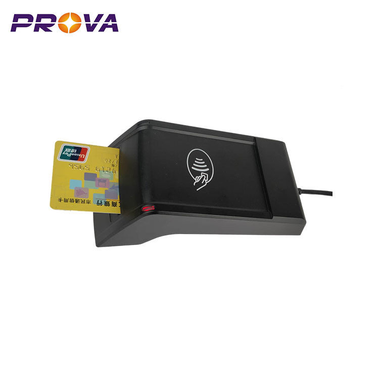 ISO7816 PCSC Smart 200mA I Card Reader For Supermarket Payment